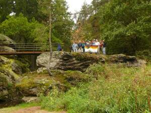 Medvědi výletem u ústí Židovy strouhy